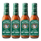 Melinda’s Original Habanero Hot Sauce - Gourmet Habanero Sauce - Made with Fresh Peppers, Carrots, Onion, Vinegar & Garlic - Keto, Vegan, Gluten Free - 5oz, 4 Pack