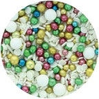 Purple Cupcakes Vintage Christmas Sprinkle Mix - 90g