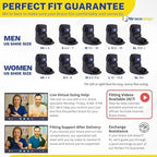 Brace Direct Air Cam Walker Fracture Boot - Short - Orthopedic Medical Walking Boot for Foot & Ankle Fractures, Sprains & Injury Stabilization Size M (Men’s US 7.5-10 / Women’s US 8.5-11.5)