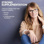 KAL Calcium Citrate 1000mg, Calcium Supplements for Women and Men, Bone Health, Teeth, Nervous, Muscular & Cardiovascular System Support, Gluten Free and Lab Verified, 80 Servings, 240 Tablets