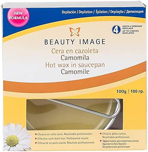 Beauty Image Camomile Hot Wax On a Pot