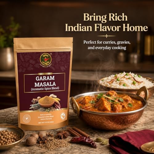 Spice Magic Garam Masala Powder 3.5 oz (100 g) | Premium Indian Spice Blend | All-Natural, Salt-Free, Vegan & Non-GMO