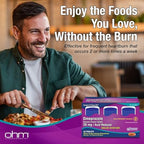 Ohm Omeprazole 20mg, 42 Delayed-Release Tablets, Acid Reducer for Frequent Heartburn, 24-Hour Relief Heartburn Medicine, Helps Relieve Stomach & Chest Discomfort (6 Weeks of Supply, 42, Count)