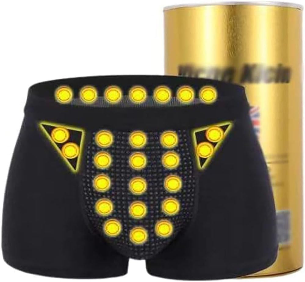 3pcs Magnetic Therapy Boxer, Enlargement Physiological Men's Underwear, Comfort Waistband Shorts Boxer Briefs