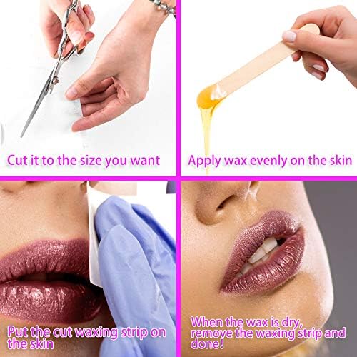 Non-Woven Wax Strip Roll for Body, Facial, Leg Hair Removal (2.76" X 100Yd)