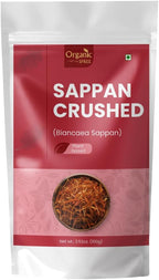 Organic Spree Sappan Wood Crushed 100gm (3.52oz) Biancaea Sappan Pathimugam Pathimukham Herbal Drink Mix