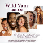 Wild Yam Cream for Skin Rejuvenation - Natural Formula with Wild Yam Root, Organic Wild Yam Cream for Softens and Moisturizes - Fast Absorbing, Non-Greasy, 8Oz