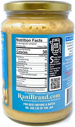 Asian Kitchen Ginger Cooking Paste 26.5oz (750g) Glass Jar ~ Vegan | Gluten Free | NON-GMO | No Colors | Indian Origin