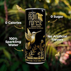 Rainforest Sparkling Water Cans | 12 Pack – 355 ml Each | Crisp Carbonated Water for Pure Refreshment | Naturally Sourced Drinking Water in Eco-Friendly Packaging