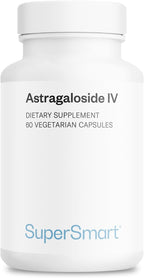 Astragaloside IV 98% 100 mg Per Day - Astragalus Root Extract - Antioxidant Supplement | Non-GMO & Gluten Free - 60 Vegetarian Capsules