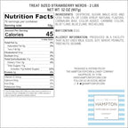 Strawberry Box Candy, 2lb Bulk Bag (Approx 65 Treat Size Boxes), Strawberry Flavor, Pink Candy