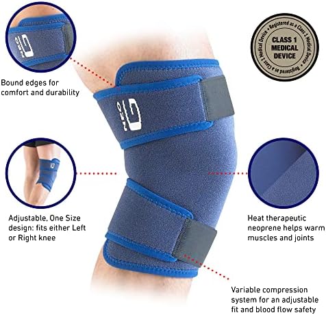Neo-G Knee Brace, Closed – Joint support knee brace for Chronic aches, Knee Injuries, ACL, Meniscus Tear for Daily Wear- Adjustable Compression – Class 1 Medical Device