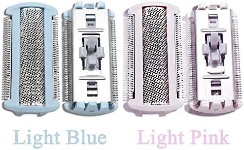 BRL140 Replacement Head Compatible with Philips SatinShave Advanced Women's Electric Shaver BRL140 BRL130 Wet and Dry Ladyshave Replacement Foil and Blade Philips Trimmer Razor Foil and Cutter (Pink)