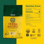 Yerba Madre Organic Loose Leaf Yerba Mate, 8 Ounce (Pack of 6)