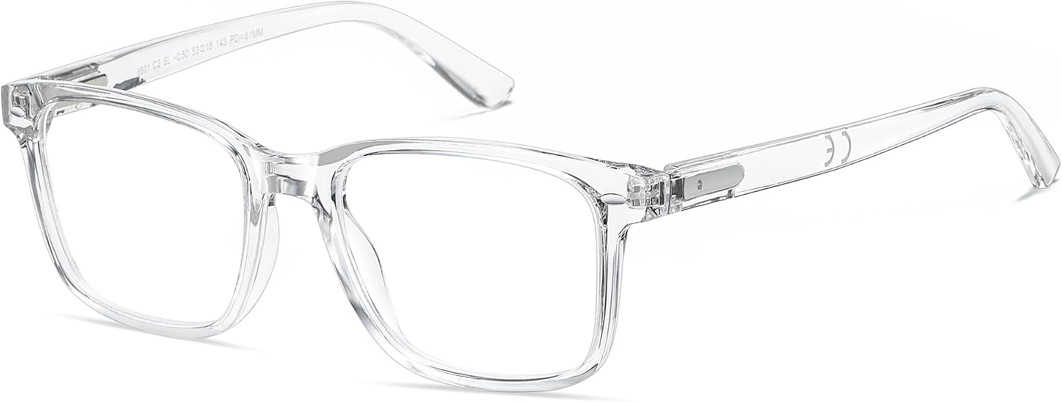 Nearsighted Myopia Glasses Mens Womens Blue Light Spring Hinge Shortsighted Distance Glasses