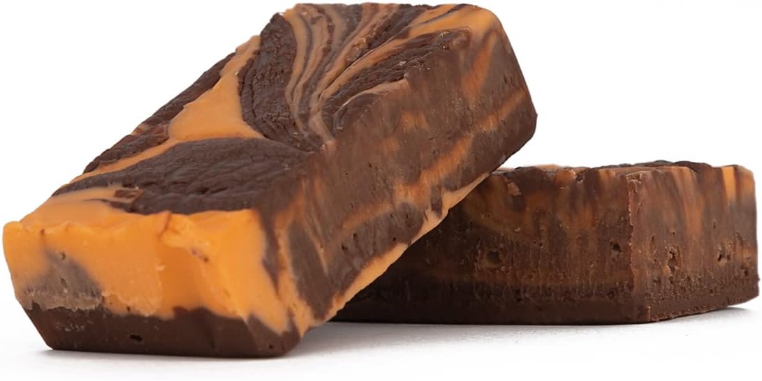Uncle Butch's Fudge - Creamy and Smooth Chocolate Orange - Decadent and Delicious Handcrafted Fudge (24oz)