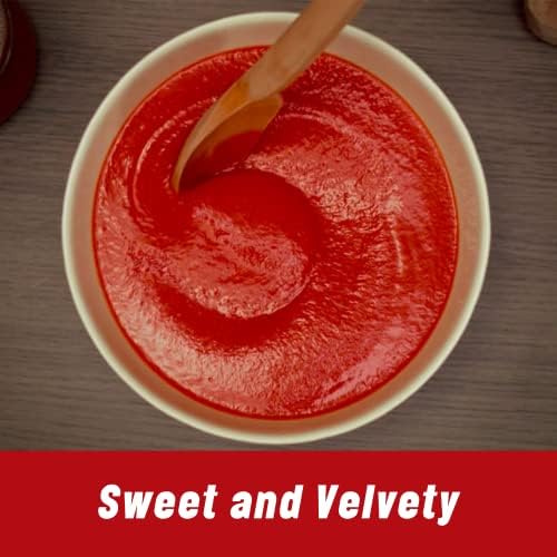 Mutti Tomato Puree (Passata), 24.5 oz. | 12 Pack | Italy’s #1 Brand of Tomatoes | Fresh Taste for Cooking | Canned Tomatoes | Vegan Friendly & Gluten Free | No Additives or Preservatives