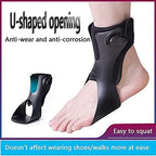 HUANGJUN Drop Orthosis, Foot Drop Brace Orthosis Splint for Sprains Night Splint Foot Drop Orthosis Ankle Brace,Right,M