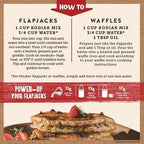 Kodiak Cakes Power Cakes, Pancake & Waffle Mix, Chocolate Chip, High Protein,100% Whole Grains (Pack of 6)