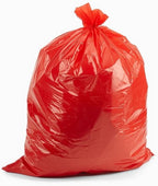 Home and Office Trash Bags, Red, 14 Gallon Capacity, for Home and Office Use, 1.5 Mils Thick Made in USA (3)