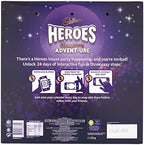 Cadbury Heroes Christmas Advent-ure Calendar, 232g