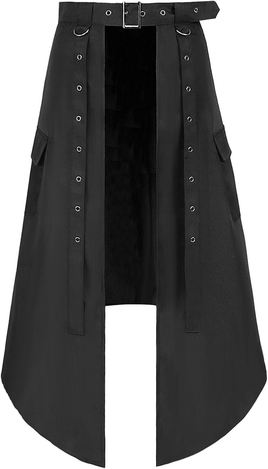 Mens Scottish Utility Kilts Vintage Gothic Pleated Skirt Vintage Steampunk Scotland Kendo Scottish Clothing Halloween