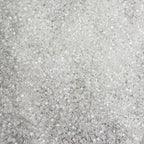 White Sanding Sugar Sprinkles, 4.6 oz Edible Sparkling Sugar Crystals for Baking Topping, Cupcakes, Cookies, Ice Cream & Cake Decorating, Wedding Party Valentines Christmas Supplies