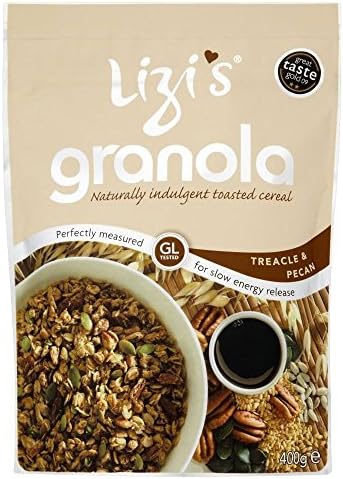 Lizi's Treacle & Pecan Granola (400g) - Pack of 2