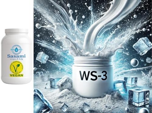 Pure Crystalline WS-3 - Cooling Agent - Koolada - Powder - Flavor Concentrate - Vegan - Sasami - 10g