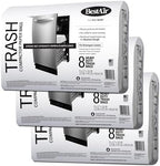 BestAir WMCK133508-3 Heavy Duty Trash Compactor Bags, 16'' D x 9'' W x 17'' H, 24 Count (Pack of 3), Brown