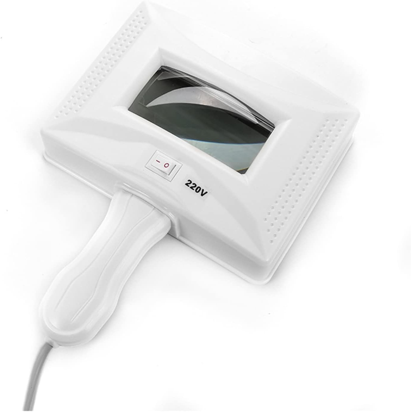Woods Lamp Skin Analyzer, Skin Magnifying Analyzer Wood Light with Shading Cloth, Simple Operation and Clear Observation for Skin Analysis, for Skin, Analysis, Pet Testing