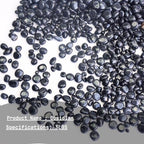 3 Pounds Black Obsidian Polished Stones - Natural Tumbled Gemstones for Vase Filler, Protection, and Jewelry Making