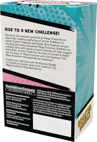 Pokémon TCG: Mega Evolution—Ascended Heroes Booster Bundle