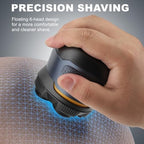 Magnetic 6 Blades Head Shaver Replacement Heads for Many 6D Magnetic Electric Razor,Newly Designed Magnetic 6D Blade Head Compatible with Head Shavers for Bald Men,2 Pack Travel Size for Ufree Shaver.