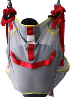 Transfer Belt Toileting Sling Mesh Bath Patient Lift Sling - Divided Leg Sling for Transfer from Bed to Wheelchair, Recliner Or Toilet,Gray