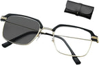 Smart Zoom Reading Glasses Distance&near Progressive Multi-focus for Women Men, Auto Focus Glasses Self Adjusting