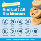 Gluten Free Partake Soft Baked Cookies Variety Pack (Chocolate Chip, Snickerdoodle, Lemon) - Vegan - Free From the Top 9 Allergens Including Dairy, Wheat, Soy, Eggs, & Peanuts - Non GMO - Safe School & Office Snack (3 Pack, 5.5oz Boxes)