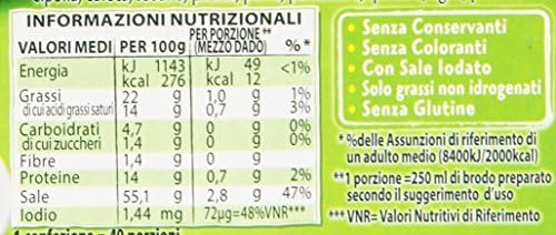 Star: "Il Mio Dado Classico" Bouillon Cubes, Classic Taste Pack of 4 10-Cubes Boxes, 10g Each Cube [ Italian Import ]