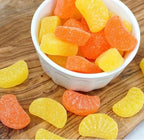 Orange & Lemon Citrus Slices – 1 lb Bulk Jelly Fruit Slices – Classic Orange Slice & Lemon Slice Treat – Sweet Sugar-Coated Citrus Snack for Candy Bowls, Parties & Gifts by Swirlee
