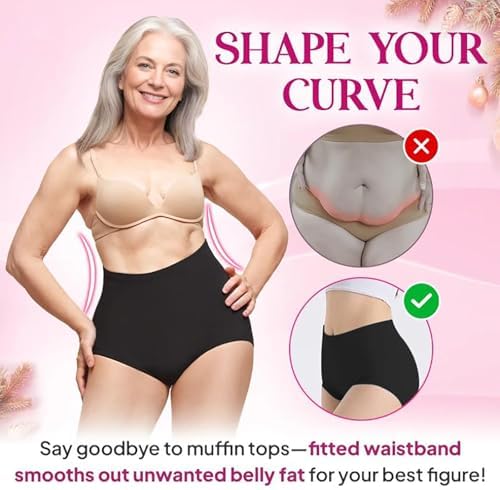 Ladymates Panties, SleekHip - Leakproof High-Waist Tummy-Control Butt-Lifting Panties, Lady Mates Underwear for Women