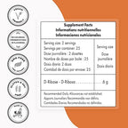 Supersmart - D-Ribose Powder (Natural Sugar) 6gm per Day - ATP Synthesis & Production - Universal Fuel for Energy | Non-GMO & Gluten Free - 150 g