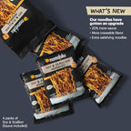 Momofuku Soy and Scallion Ramen Noodles by David Chang, 4 Pack of Restaurant Quality Air-Dried Instant Noodles Now with More Sauce & 10g of Protein