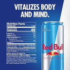 Red Bull Sugar Free Energy Drink with 151mg Caffeine plus Taurine & B Vitamins, 16 Fl Oz, Pack of 12 Cans