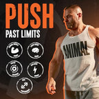 Animal Fury Pre Workout Powder - Kiwi Lime, 350mg Caffeine, BCAA Amino Acids, 2g Beta Alanine, Citrulline & Tyrosine, Energy, Focus, Strength, Endurance, Preworkout for Men & Women, 30 Servings