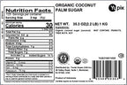 Yupik Organic Coconut Palm Sugar 2.2 lb (35.2 oz), USDA Certified, Non-GMO, Vegan, Gluten-Free, Kosher, Unrefined Natural, Sweetener & Brown Sugar Alternative for Baking & Cooking
