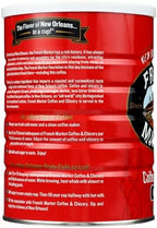 French Market Coffee & Chicory Dark Roast Ground Coffee, 12oz Can (Pack of 1)