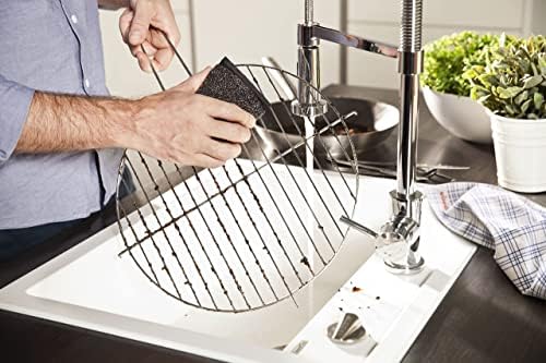 Vileda Glitzi Power INOX Steel Sponge for Stubborn Dirt, 2 Pieces