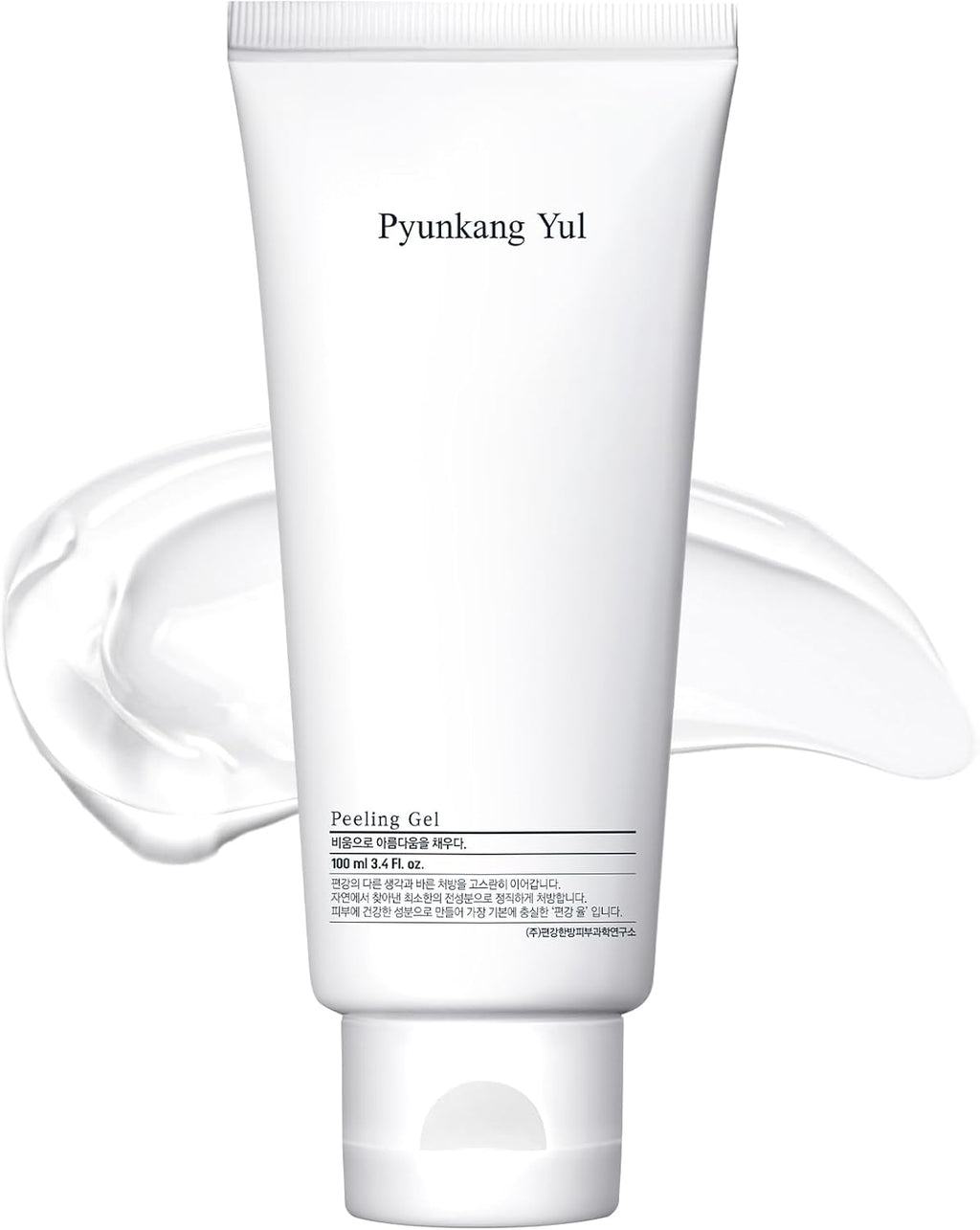 Pyunkang Yul PKY Peeling Gel with Immediate Visible Effect, Mild and Smooth Face Scrub with Papaya and AHA, Zero-Irritation, Korean Skincare (3.4 Fl.Oz, 100ml)