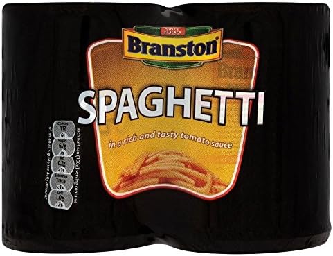 Branston Spaghetti in Tomato Sauce (4x395g)