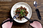 Aidapt Utensil Strap, Adjustable Size. Ideal for Those with Limited Grip, Parkinson's, Arthritis, Tremors and The Elderly. Aids Independent Dining. use with The Aidapt Bendable Cutlery Range